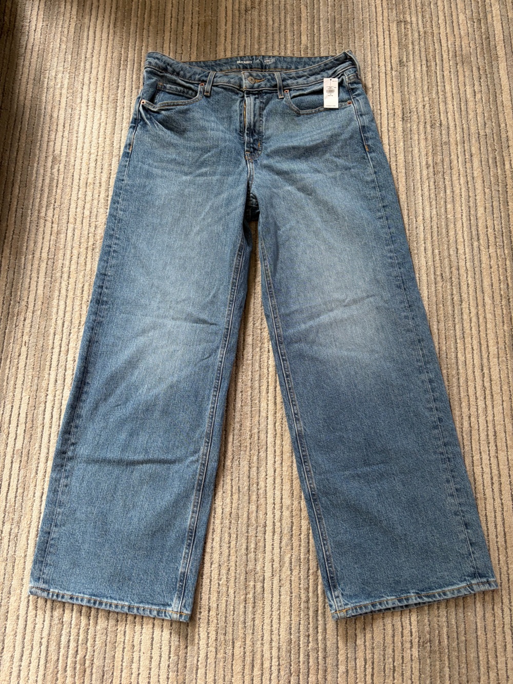 NWT Old Navy Women's Light Blue Wide Leg Jeans